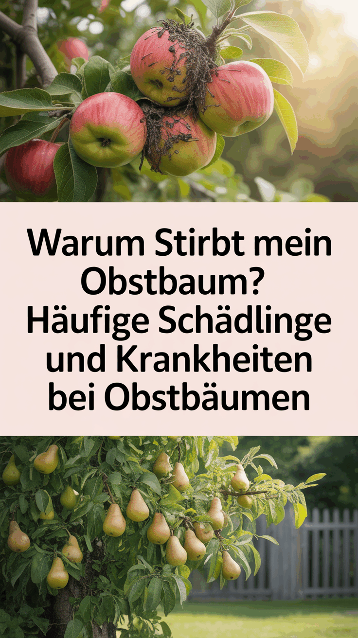 Warum stirbt mein Obstbaum? Häufige Schädlinge und Krankheiten bei Obstbäumen