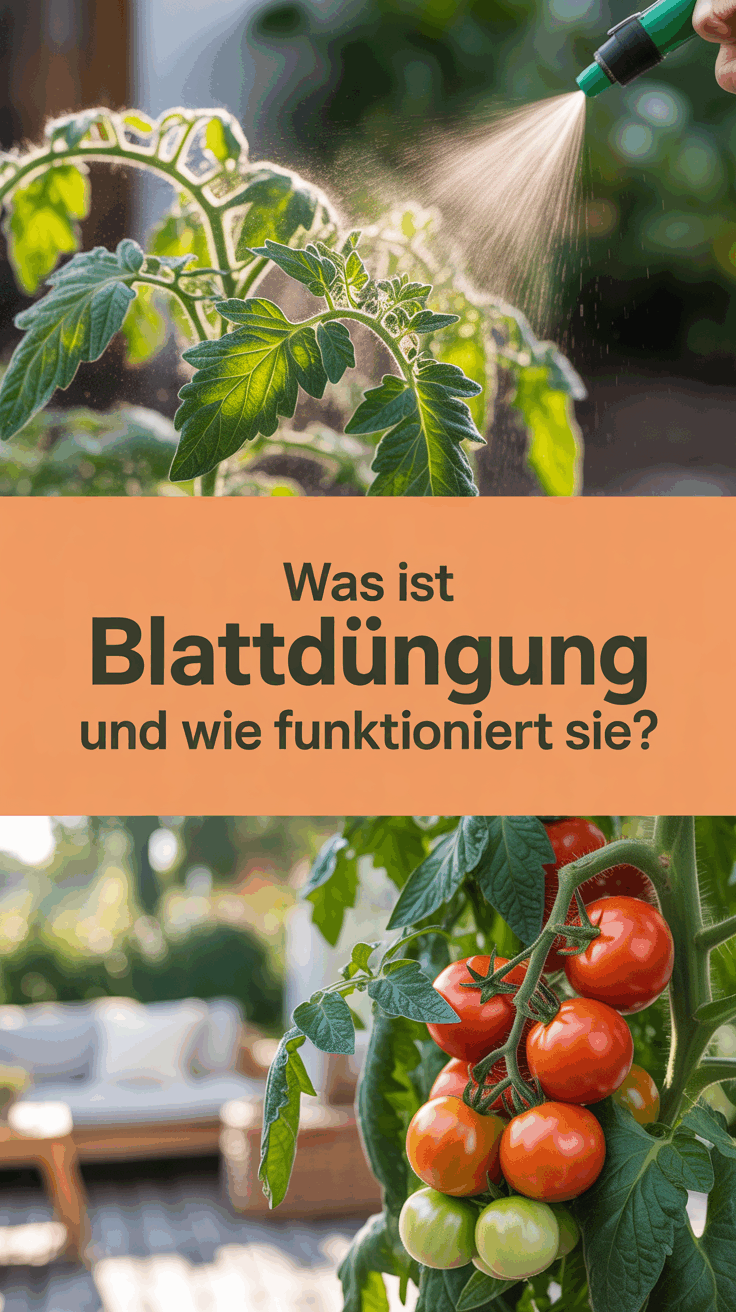 Was ist Blattdüngung und wie funktioniert sie?