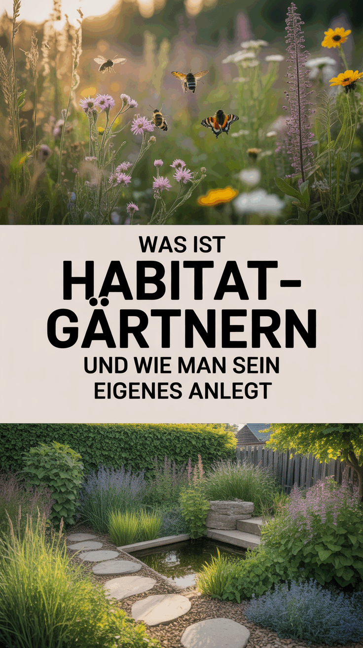 Was ist Habitat-Gärtnern und wie man sein eigenes anlegt