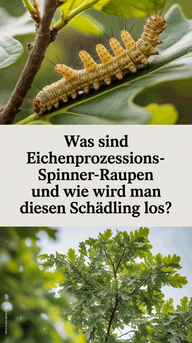 Was sind Eichenprozessionsspinner-Raupen und wie wird man diesen Schädling los?