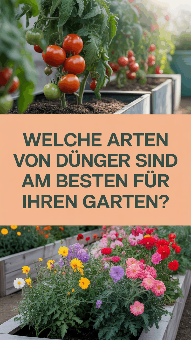 Welche Arten von Dünger sind am besten für Ihren Garten?