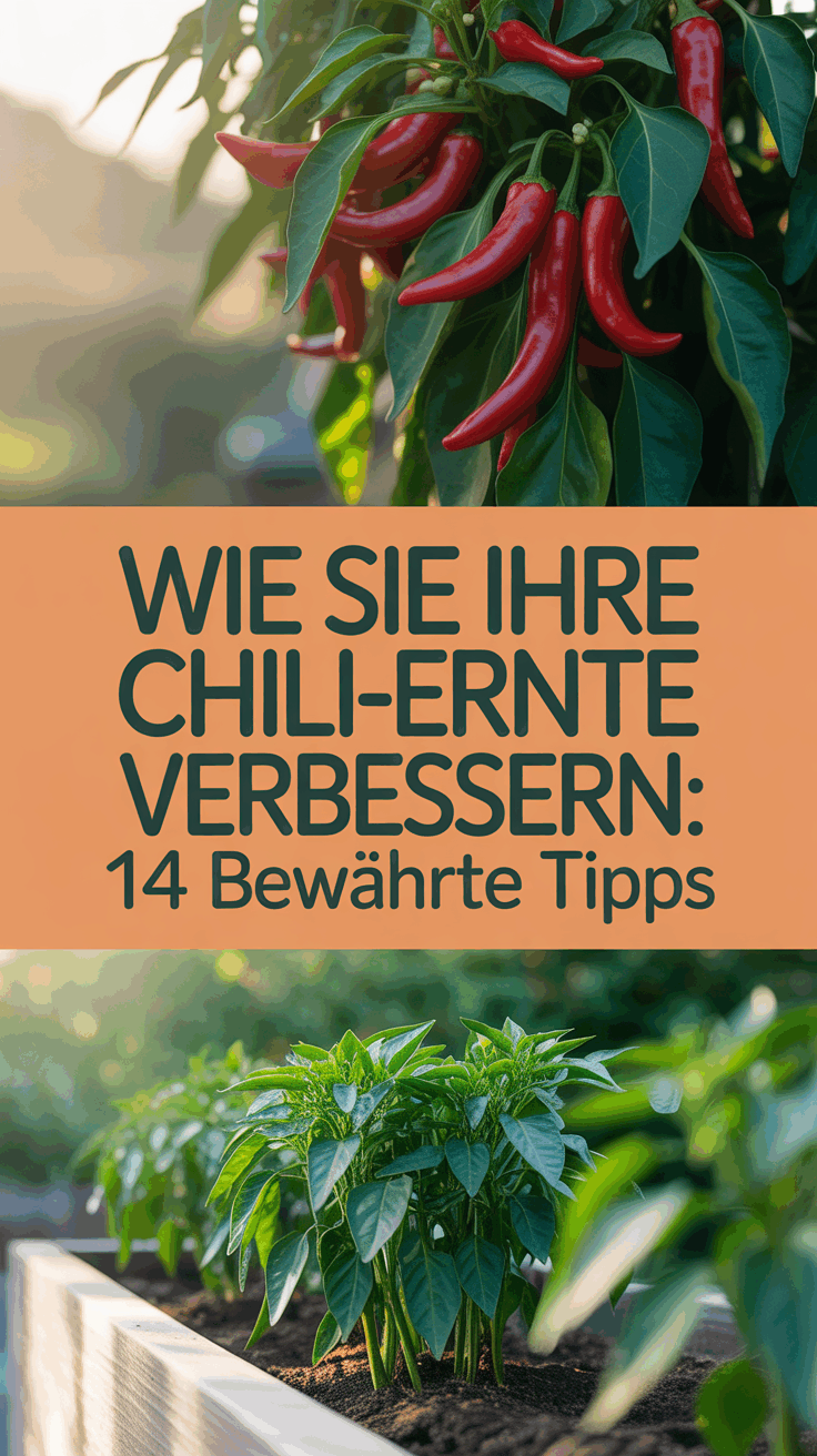 Wie Sie Ihre Chili-Ernte verbessern: 14 bewährte Tipps