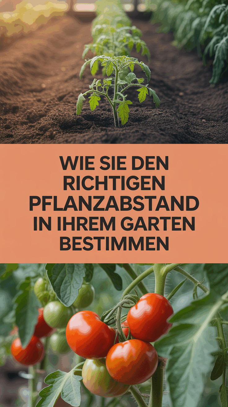 Wie Sie den richtigen Pflanzabstand in Ihrem Garten bestimmen