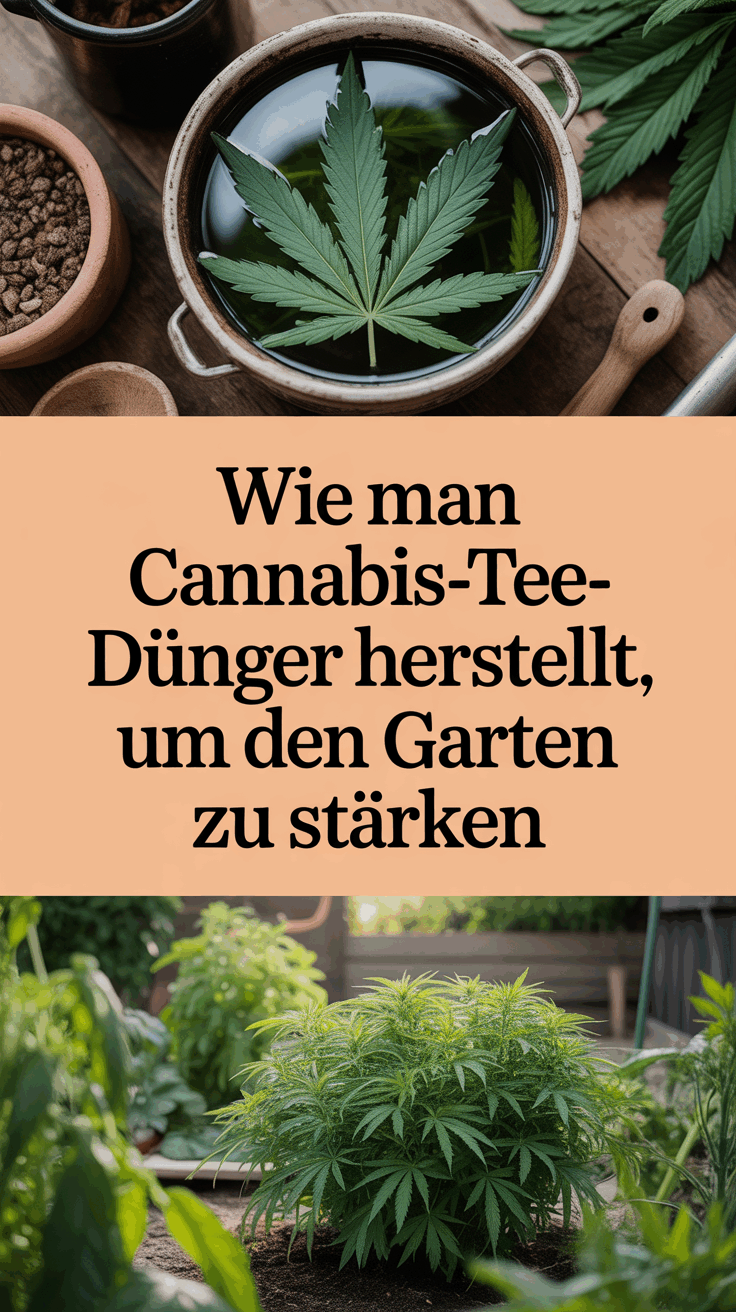 Wie man Cannabis-Tee-Dünger herstellt, um den Garten zu stärken