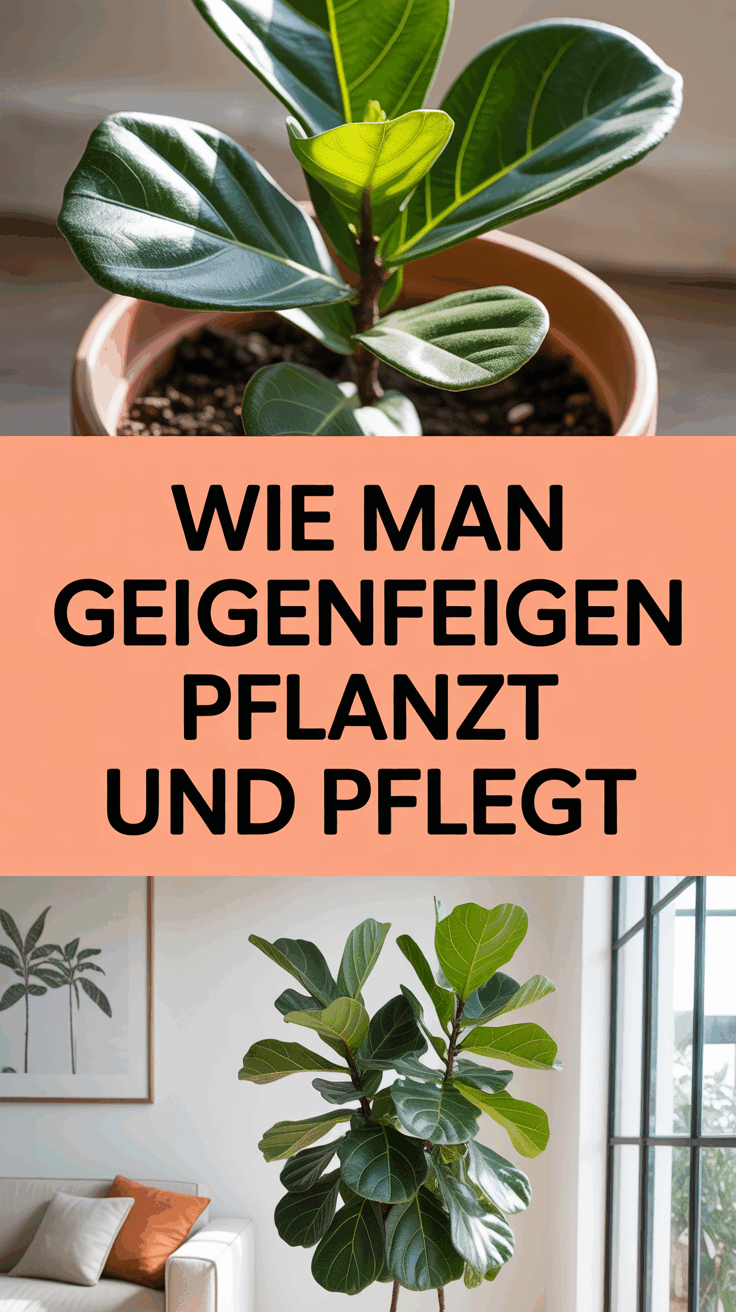 Wie man Geigenfeigen pflanzt und pflegt