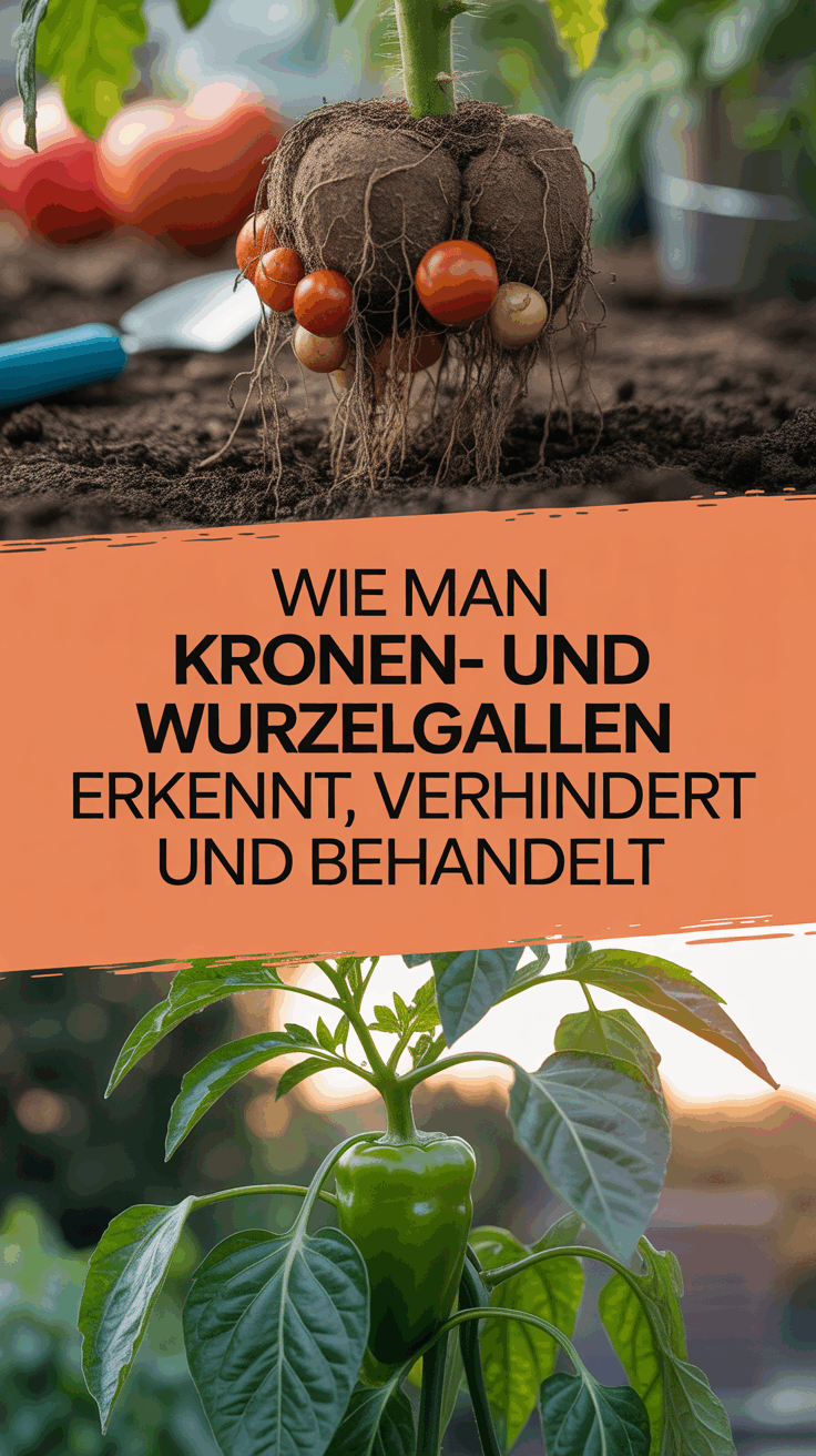 Wie man Kronen- und Wurzelgallen erkennt, verhindert und behandelt