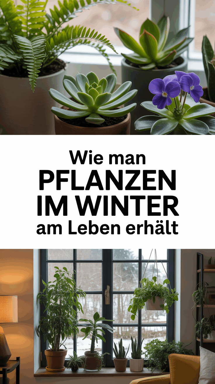 Wie man Pflanzen im Winter am Leben erhält