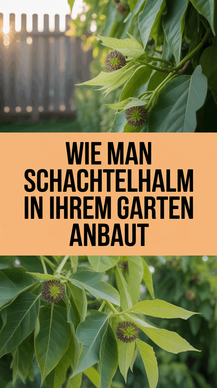 Wie man Schachtelhalm in Ihrem Garten anbaut