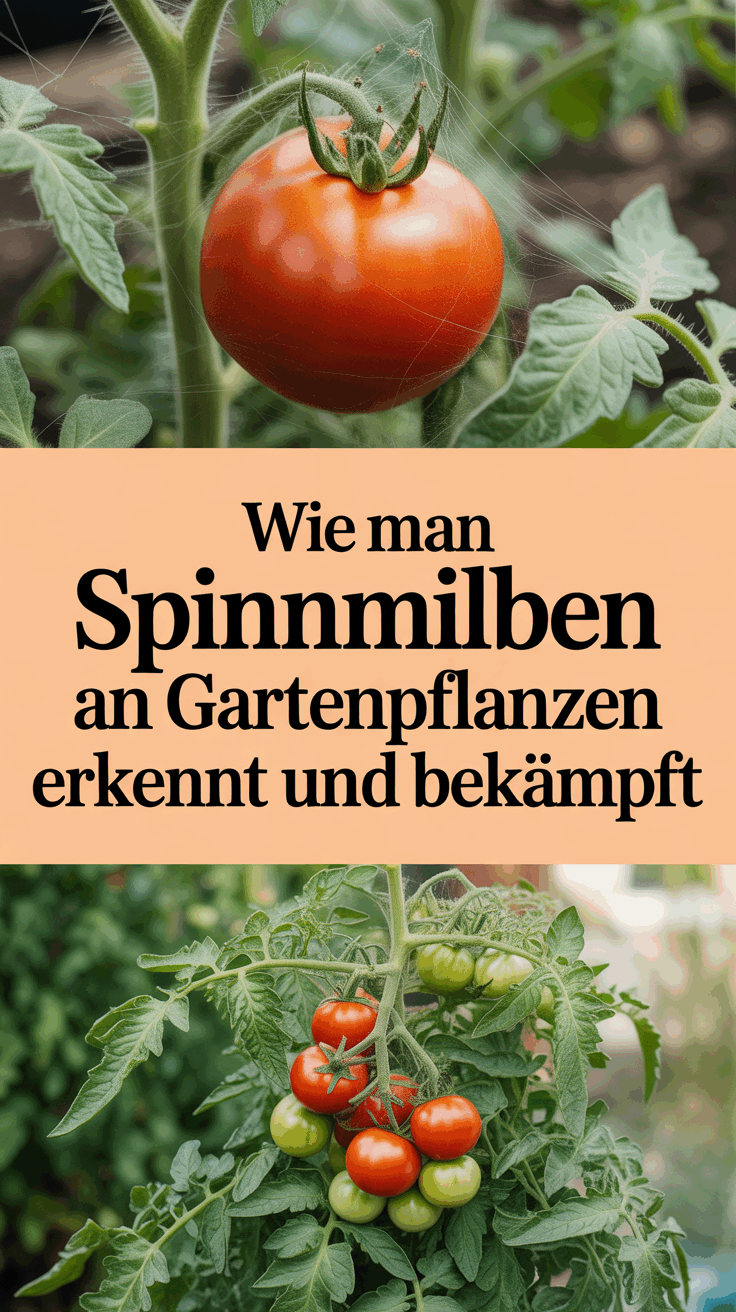 Wie man Spinnmilben an Gartenpflanzen erkennt und bekämpft