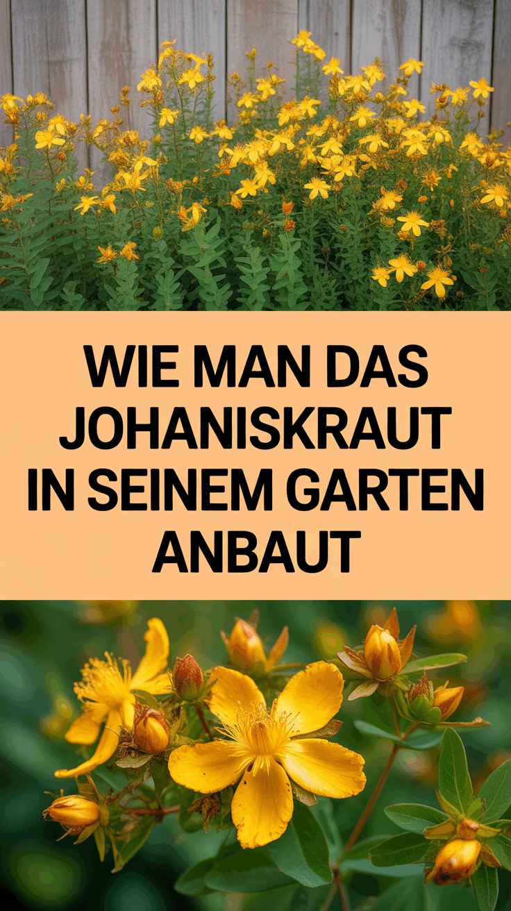 Wie man das Johanniskraut in seinem Garten anbaut