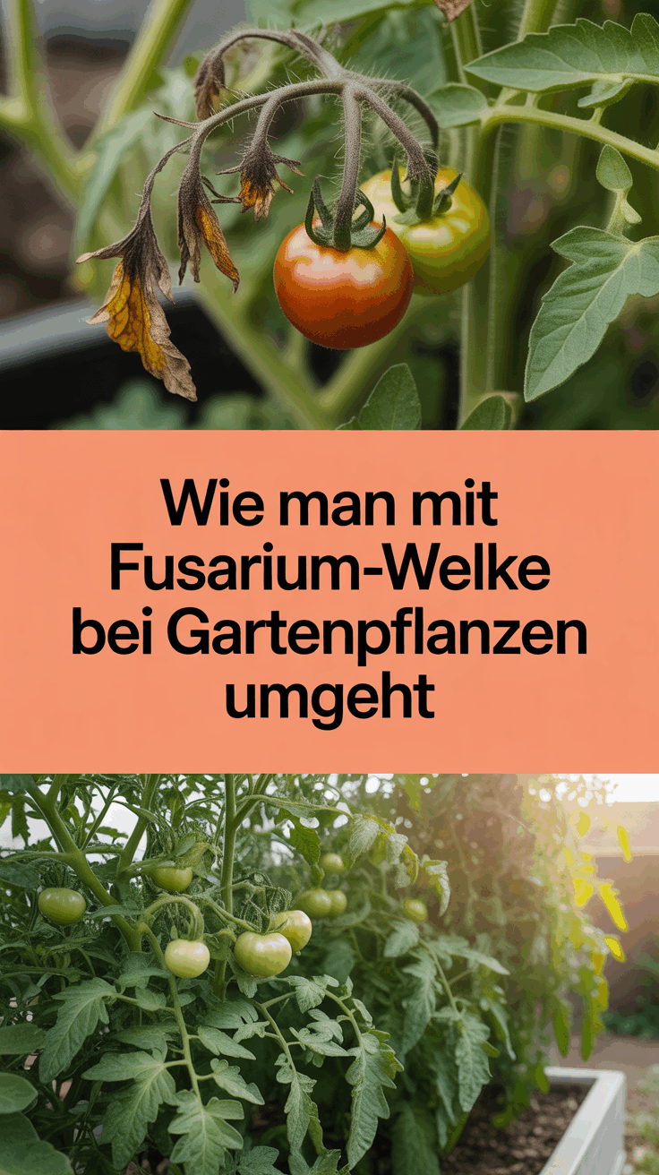 Wie man mit Fusarium-Welke bei Gartenpflanzen umgeht