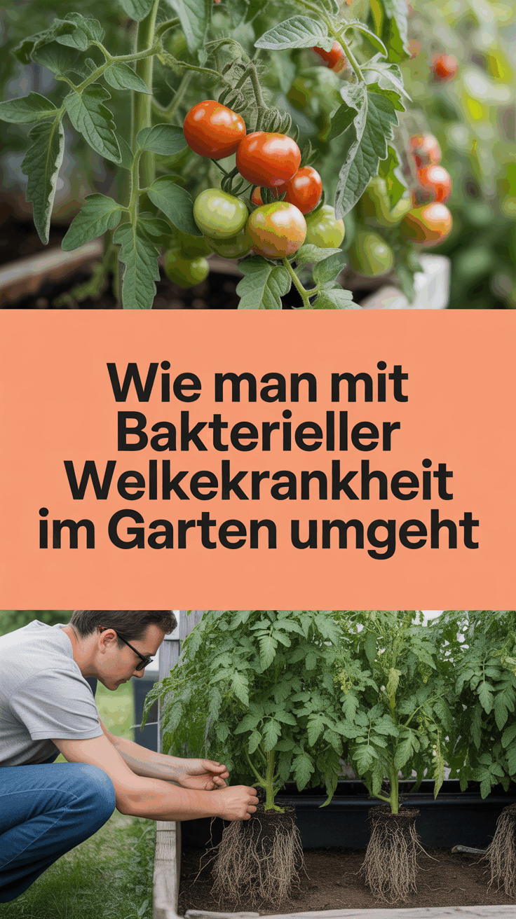 Wie man mit bakterieller Welkekrankheit im Garten umgeht