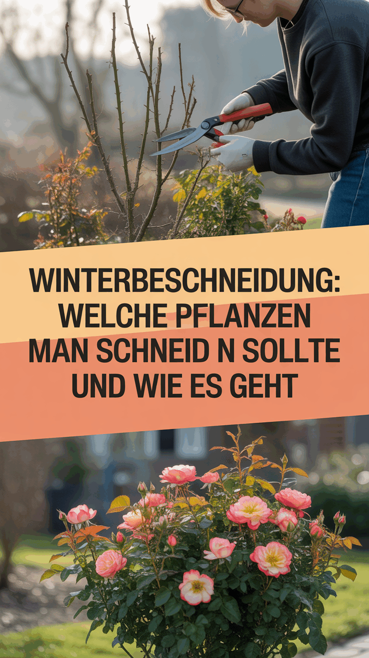 Winterbeschneidung: Welche Pflanzen man schneiden sollte und wie es geht