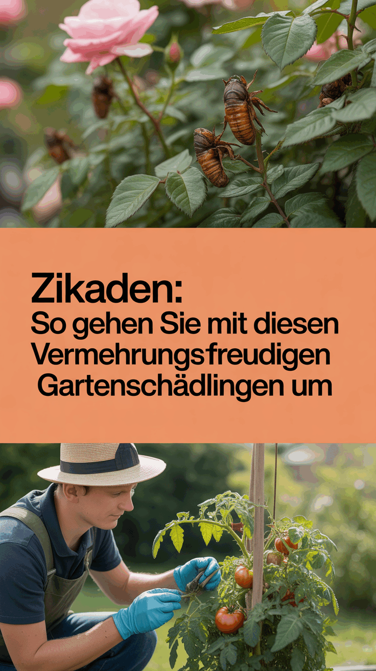 Zikaden: So gehen Sie mit diesen vermehrungsfreudigen Gartenschädlingen um